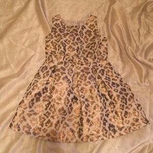 😊BOGO😊 Cherokee S/P 6/6x cheetah print dress